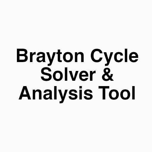 Brayton Cycle Solver