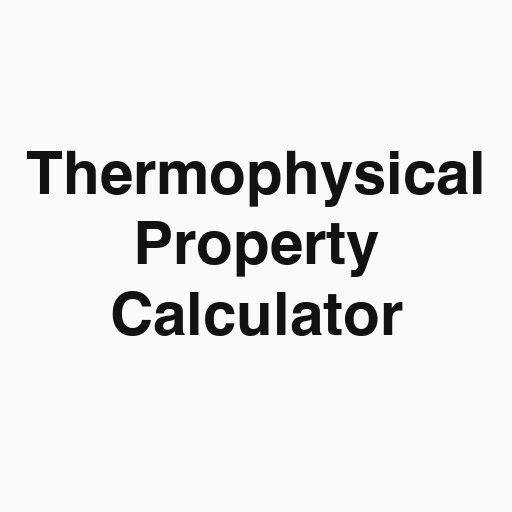 Thermophysical Property Calculator